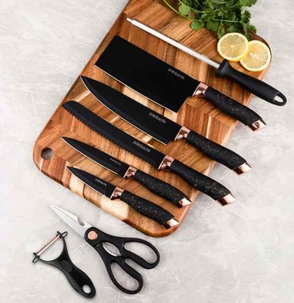 Miniatura 4 de Elegante set de cuchillos por 9 piezas